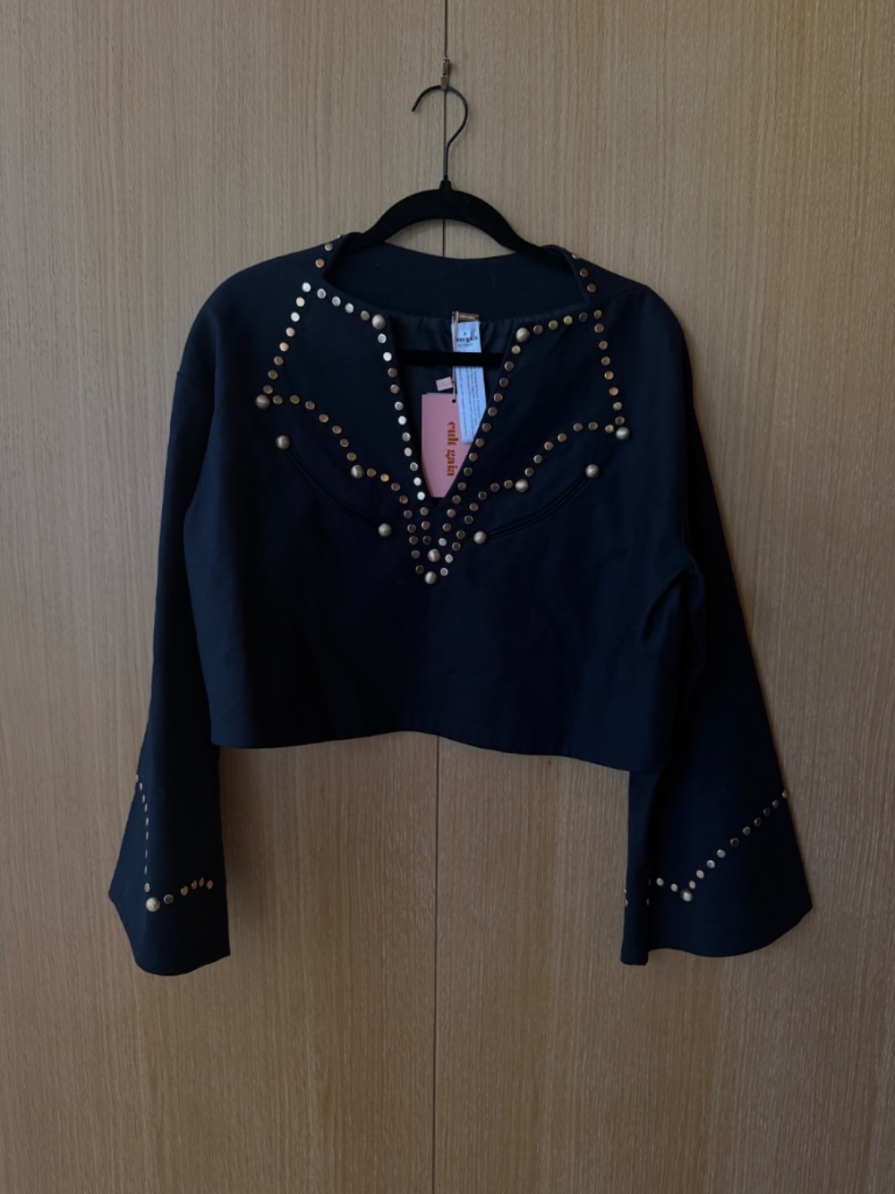 RARE find! Cult Gaia Janessa Studded Top New With Tags! Size Medium - Picture 9 of 10